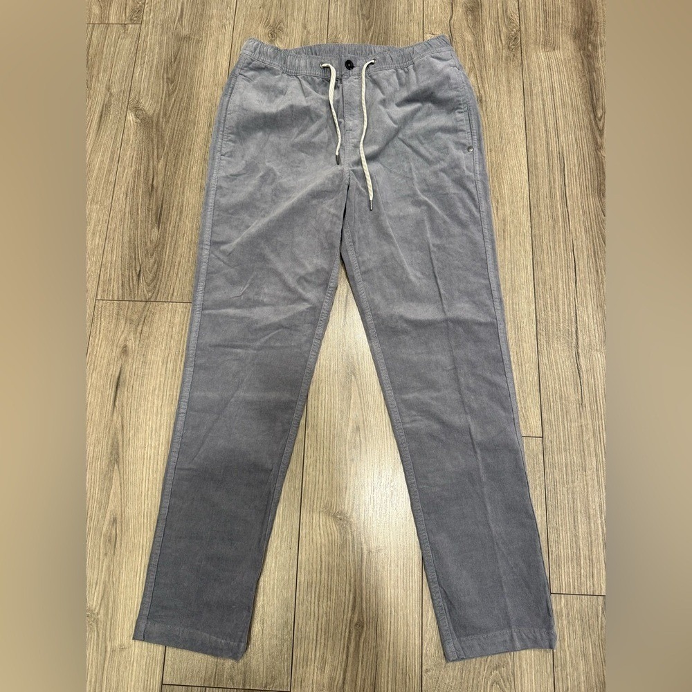 Vuori Corduroy Optimist Pants Men's Gray Sz L